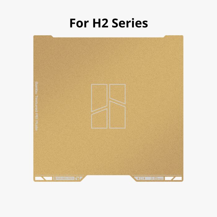 Bambu Textured PEI Plate H2 серія (H2D, H2S) двостороння текстурована пластина